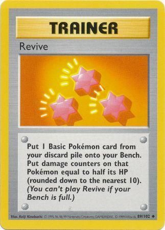 Revive (89/102) [Base Set Shadowless]