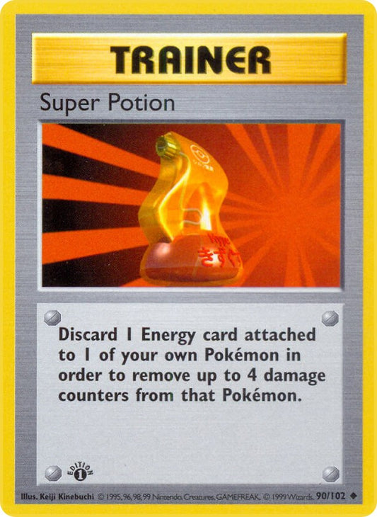 Super Potion (90/102) (Shadowless) [Base Set 1st Edition]