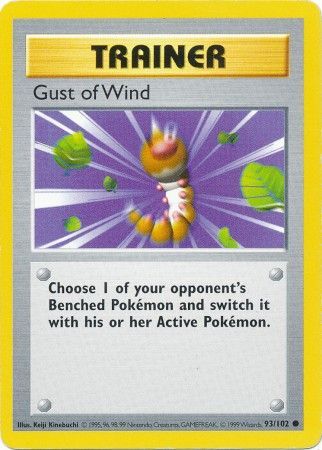 Gust of Wind (93/102) [Base Set Shadowless]