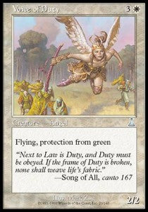 Voice of Duty - Urza's Destiny (Uncommon) [UDS-23]