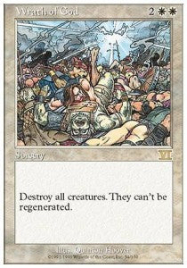 Wrath of God - Sixth Edition (Rare) [6ED-54]