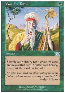 Worldly Tutor - Sixth Edition (Uncommon) [6ED-269]