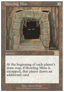 Howling Mine - Sixth Edition (Rare) [6ED-290]