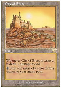 City of Brass - Sixth Edition (Rare) [6ED-321]
