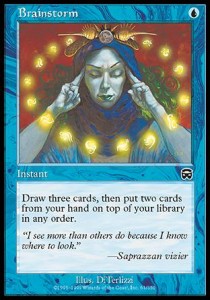 Brainstorm⁣ - Mercadian Masques⁣ (Common)⁣ [61]