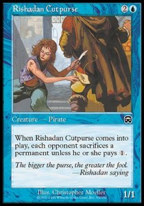 Rishadan Cutpurse - Mercadian Masques (Common) [MMQ-93]