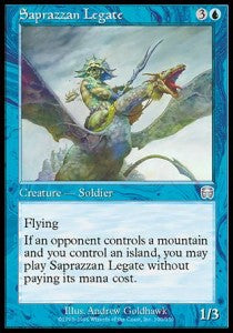 Saprazzan Legate - Mercadian Masques (Uncommon) [MMQ-100]