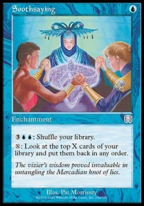 Soothsaying - Mercadian Masques (Uncommon) [MMQ-104]