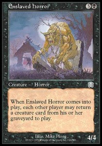 Enslaved Horror - Mercadian Masques (Uncommon) [MMQ-134]