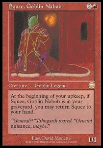 Squee, Goblin Nabob - Mercadian Masques (Rare) [MMQ-214]
