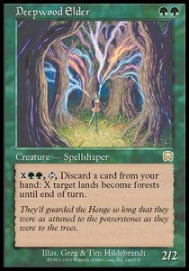 Deepwood Elder - Mercadian Masques (Rare) [MMQ-240]