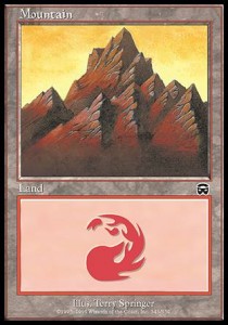 Mountain (V.1) - Mercadian Masques (Land) [MMQ-343]