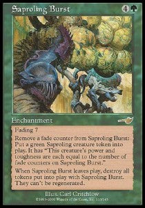 Saproling Burst - Nemesis (Rare) [NEM-113]