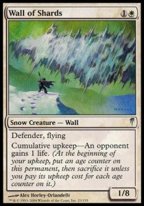 Wall of Shards - Coldsnap (Uncommon) [CSP-23]