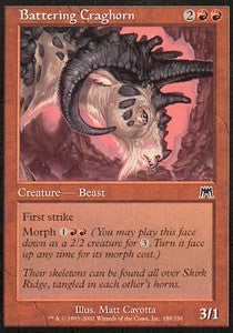 Battering Craghorn - Onslaught (Common) [ONS-188]