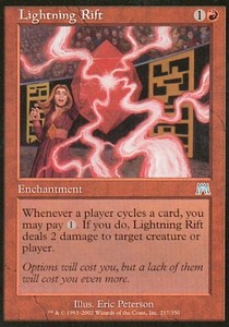 Lightning Rift - Onslaught (Uncommon) [ONS-217]