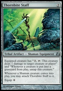 Thornbite Staff - Morningtide (Uncommon) [MOR-145]