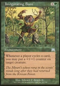 Invigorating Boon - Onslaught (Uncommon) [ONS-267]