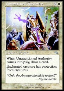 Unquestioned Authority - Judgment (Uncommon) [JUD-31]