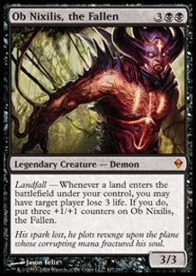 Ob Nixilis, the Fallen - Zendikar (Mythic) [ZEN-107]
