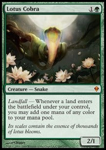 Lotus Cobra - Zendikar (Mythic) [ZEN-168]