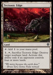 Tectonic Edge - Worldwake (Uncommon) [WWK-145]