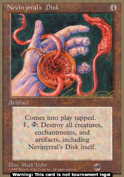 Nevinyrral's Disk (V.2) - Pro Tour 1996: Leon Lindback (Special)