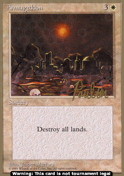 Armageddon (V.1) - Pro Tour 1996: Preston Poulter (Special)