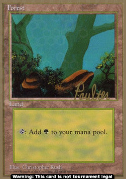 Forest (V.1) - Pro Tour 1996: Preston Poulter (Special)