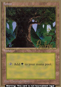 Forest (V.2) - Pro Tour 1996: Preston Poulter (Special)