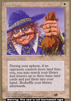 Land Tax (V.2) - Pro Tour 1996: Preston Poulter (Special)