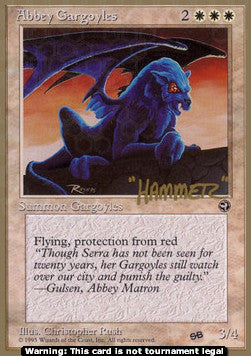 Abbey Gargoyles - Pro Tour 1996: Shawn Regnier (Special)