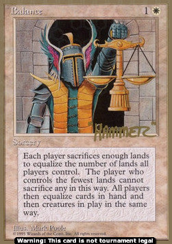 Balance - Pro Tour 1996: Shawn Regnier (Special)