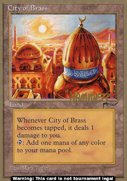 City of Brass - Pro Tour 1996: Shawn Regnier (Special)