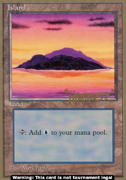 Island (V.1) - Pro Tour 1996: Shawn Regnier (Special)
