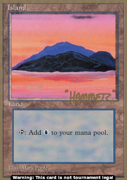 Island (V.2) - Pro Tour 1996: Shawn Regnier (Special)