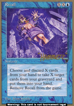 Recall - Pro Tour 1996: Shawn Regnier (Special)