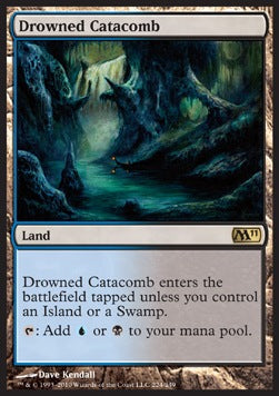 Drowned Catacomb - Magic 2011 (Rare) [M11-224]