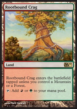 Rootbound Crag - Magic 2011 (Rare) [M11-227]