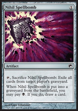 Nihil Spellbomb - Scars of Mirrodin (Common) [SOM-187]