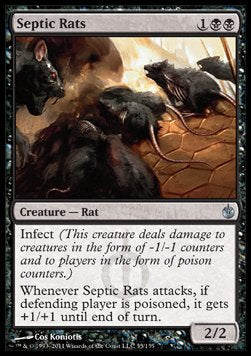 Septic Rats - Mirrodin Besieged (Uncommon) [MBS-55]