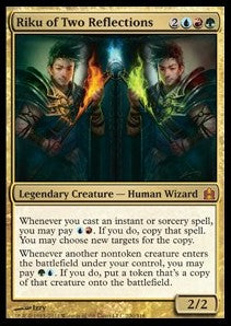 Riku of Two Reflections (V.1) - Commander (Mythic) [CMD-220]