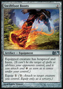 Swiftfoot Boots - Magic 2012 (Uncommon) [M12-219]