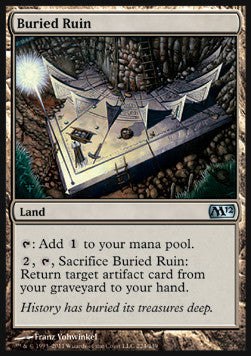 Buried Ruin - Magic 2012 (Uncommon) [M12-224]