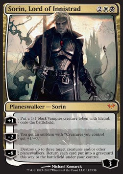 Sorin, Lord of Innistrad - Dark Ascension (Mythic) [DKA-142]
