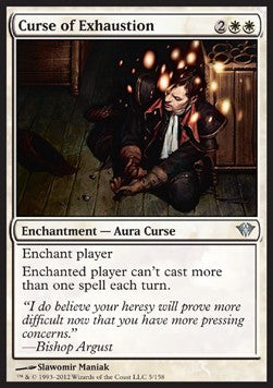 Curse of Exhaustion - Dark Ascension (Uncommon) [DKA-5]