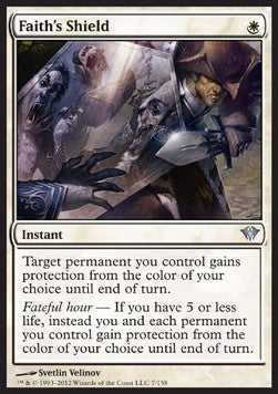 Faith's Shield - Dark Ascension (Uncommon) [DKA-7]