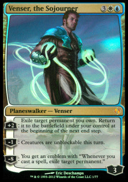 Venser, the Sojourner - Duel Decks: Venser vs. Koth (Mythic) [DDI-1]