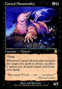 Cursed Monstrosity - Odyssey (Rare) [ODY-126]