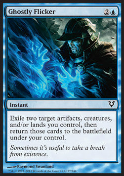 Ghostly Flicker - Avacyn Restored (Common) [AVR-57]